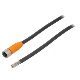 Cablu de Conectare M12 8-Pini 5m PUR | Electronic-mag.ro | Componente Electronice