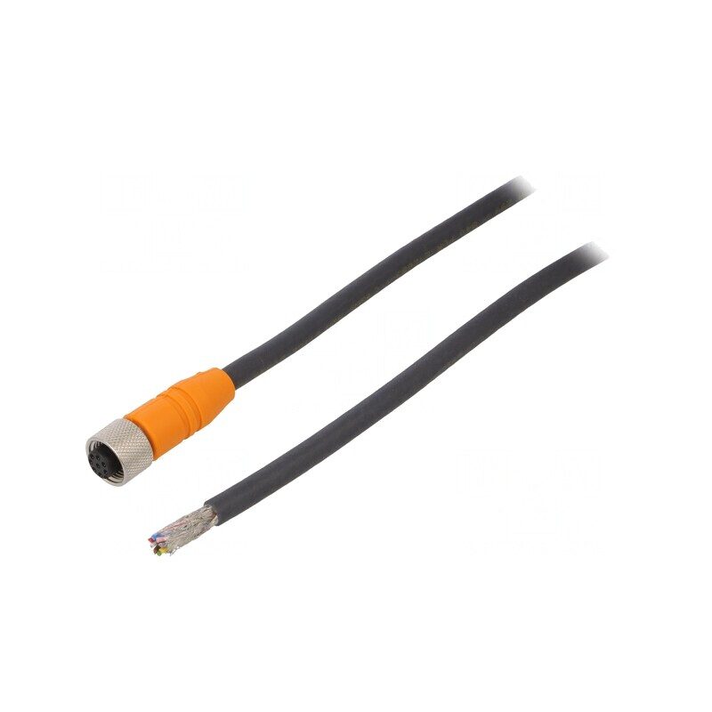Cablu de Conectare M12 8-Pini 5m PUR | Electronic-mag.ro | Componente Electronice