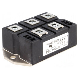 Punte Redresoare Trifazat 0.8kV 175A 1.8kA PSD 162/08 | Electronic-mag.ro | Componente Electronice