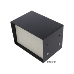 Carcasă cu panou din oțel 1458B4 152x102x102mm | Electronic-mag.ro | Componente Electronice