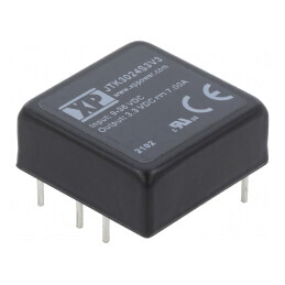 Convertor DC/DC 30W 9-36V la 3.3V 7A JTK3024S3V3 | Electronic-mag.ro | Componente Electronice