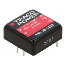 Convertor DC/DC 10W 9-18V la 12V/-12V THL 10-1222 | Electronic-mag.ro | Componente Electronice
