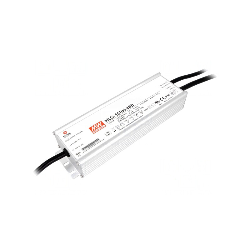 Alimentator LED 151W 48VDC 3.2A IP67 | Electronic-mag.ro | Componente Electronice