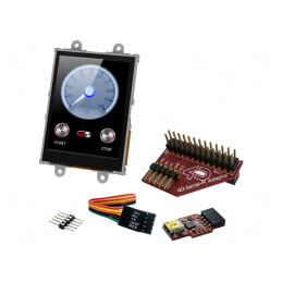 Kit Dezvoltare cu Afișaj LCD TFT 2.8" | Electronic-mag.ro | Componente Electronice