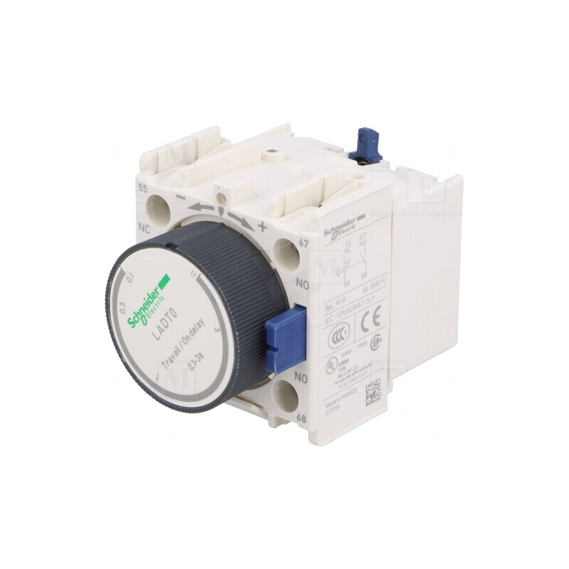 Contact întârziere TeSys D cleme șurub LADT0 | Electronic-mag.ro | Componente Electronice