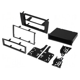 Cadru radio Audi Symphony 2 ISO negru | Electronic-mag.ro | Componente Electronice