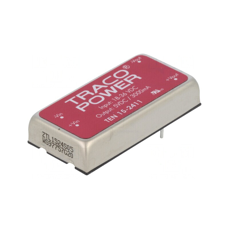 Convertor DC/DC 15W 18-36V la 5V 3A | Electronic-mag.ro | Componente Electronice Convertor DC/DC 15W 18-36V la 5V 3A | Electronic-mag.ro | Componente Electronice