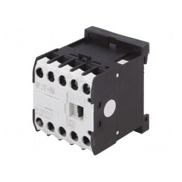 Contactor 3-polar NO 24VDC 8,8A cu Contacte Auxiliare NC