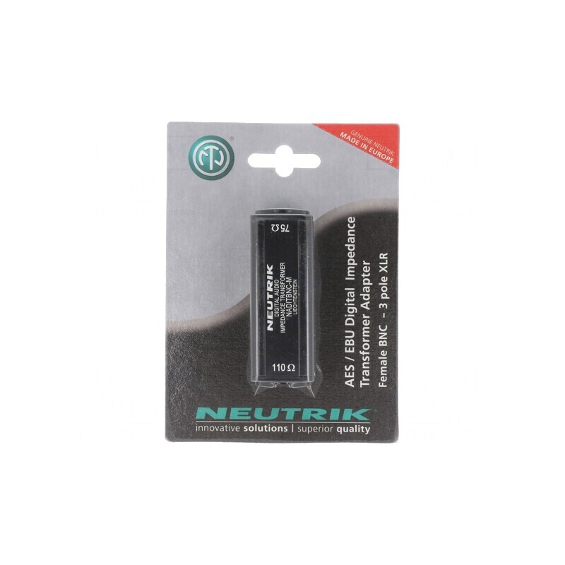 "AES/EBU Male XLR to BNC Coupler" | Electronic-mag.ro | Componente Electronice