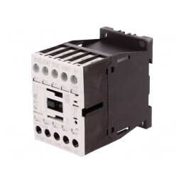 Contactor 4-polar NC x2 NO x2 24VDC 4A pentru șină DIN