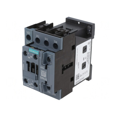 Contactor 4P 24VAC NO NC 3RT2325-1AB00 | Electronic-mag.ro | Componente Electronice