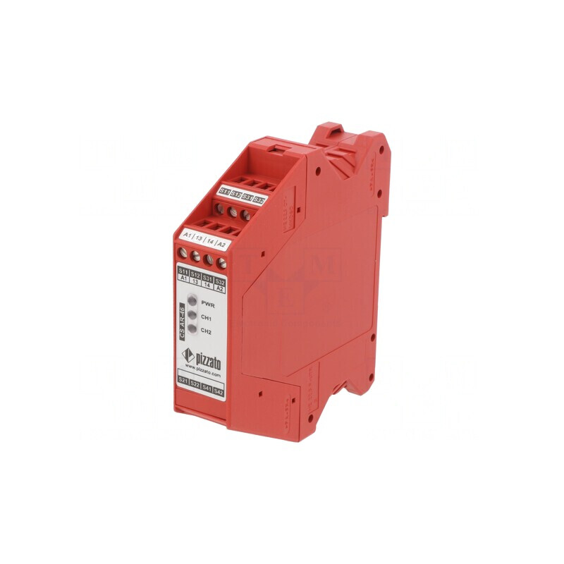 Releu de Siguranță 24VAC 24VDC pentru Șină DIN | Electronic-mag.ro | Componente Electronice