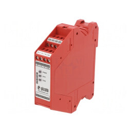 Releu de Siguranță 24VAC 24VDC pentru Șină DIN | Electronic-mag.ro | Componente Electronice