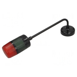 Coloană de Semnalizare LED Roșu/Verde 18-32VDC | Electronic-mag.ro | Componente Electronice