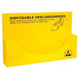 Suport ESD Galben-Negru 300x150mm | Electronic-mag.ro | Componente Electronice