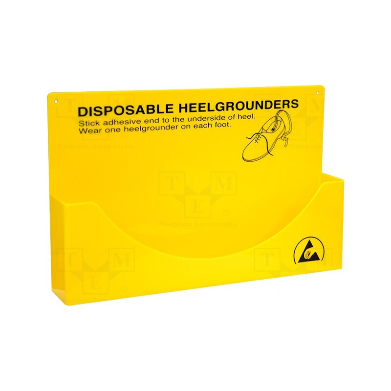 Suport ESD Galben-Negru 300x150mm | Electronic-mag.ro | Componente Electronice