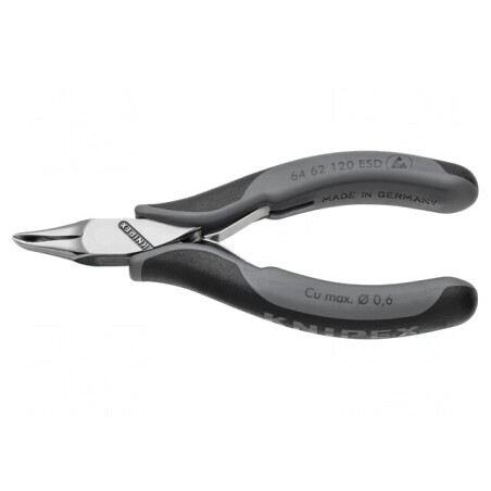 Clești frontali pentru tăiere ESD cu mânere bicomponente 120mm | Electronic-mag.ro | Componente Electronice