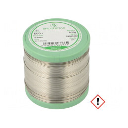 Sârmă de lipit fără plumb 0,8mm 0,5kg ECO | Electronic-mag.ro | Componente Electronice