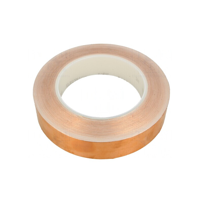 Bandă Electroconductoare Cupru 25mm x 33m | Electronic-mag.ro | Componente Electronice