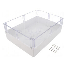 Carcasă Universală Policarbonat IP68 230x300x111mm | Electronic-mag.ro | Componente Electronice