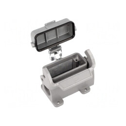 Carcasă pentru Conectori HDC Han A 10A M20 IP65 | Electronic-mag.ro | Componente Electronice