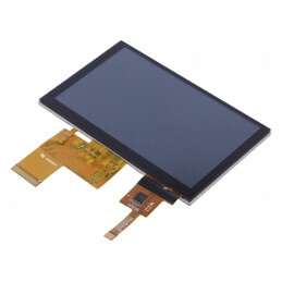 Ecran TFT 5" 800x480 cu Iluminare LED și Touchscreen | Electronic-mag.ro | Componente Electronice