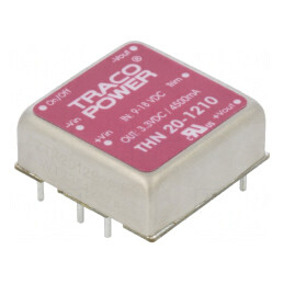 Convertor DC/DC 20W 9-18V la 3.3V 4500mA THN 20-1210 | Electronic-mag.ro | Componente Electronice