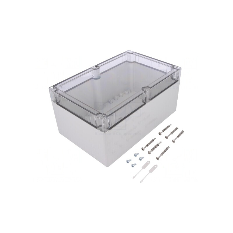 Carcasă universală gri ABS 162mm x 252mm x 120mm | Electronic-mag.ro | Componente Electronice Carcasă universală gri ABS 162mm x 252mm x 120mm | Electronic-mag.ro | Componente Electronice
