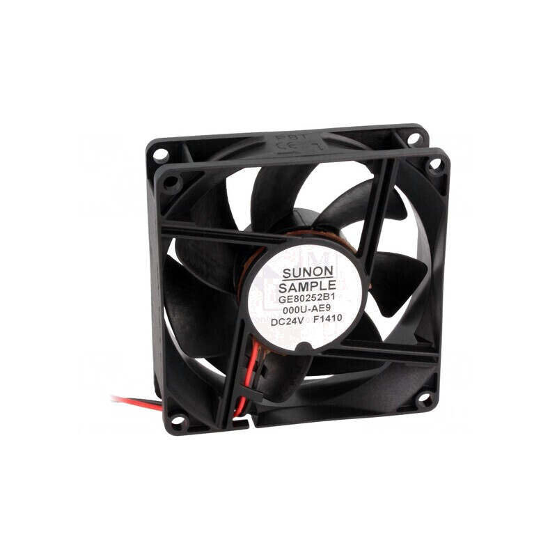 Ventilator axial 24V 80x80x25mm IP68 | Electronic-mag.ro | Componente Electronice