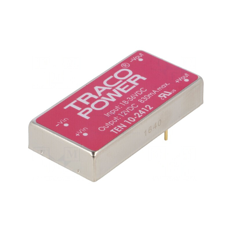 Convertor DC/DC 10W 18-36V la 12V 830mA | Electronic-mag.ro | Componente Electronice Convertor DC/DC 10W 18-36V la 12V 830mA | Electronic-mag.ro | Componente Electronice