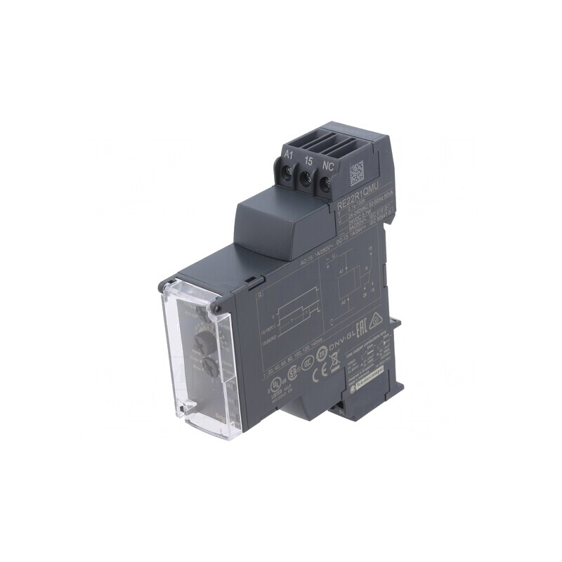 Timer Programabil SPDT 250VAC/8A 24-240VAC/DC IP20 | Electronic-mag.ro | Componente Electronice