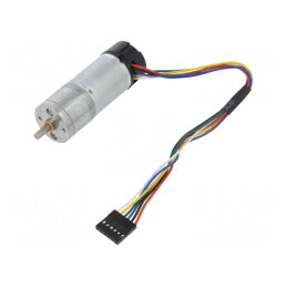 Motor DC cu Encoder și Transmisie 12V 75:1 | Electronic-mag.ro | Componente Electronice