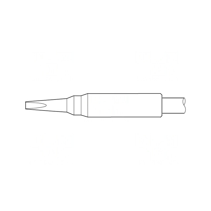 Vârf Şurubelniţă 0,6x0,3mm | Electronic-mag.ro | Componente Electronice
