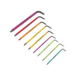 Set Chei Imbus Torx® pentru Bicicletă, 9 Buc. | Electronic-mag.ro | Componente Electronice