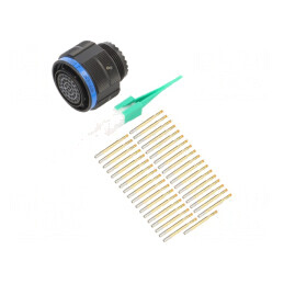 Conector militar dimensiune 15 MIL-DTL-38999 Series III mufă | Electronic-mag.ro | Componente Electronice