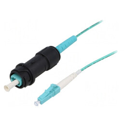 Patch Cord Fibră Simplex Multimod Tip Baionetă | Electronic-mag.ro | Componente Electronice