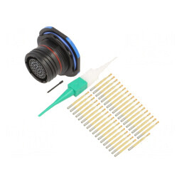Conector Militar 15 MIL-DTL-38999 Seria III Mamă | Electronic-mag.ro | Componente Electronice