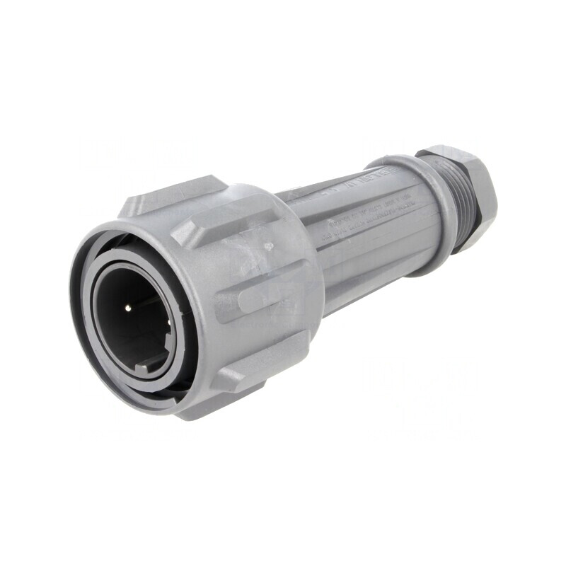 Conector Circular Mufă Tată 2 Pin Filet Interior Rotire | Electronic-mag.ro | Componente Electronice