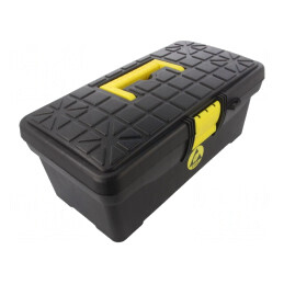 Cutie de unelte ESD neagră/galbenă 350x180x150mm