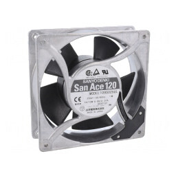 Ventilator AC Axial 120mm 141m3/h 40dBA cu Bilă | Electronic-mag.ro | Componente Electronice