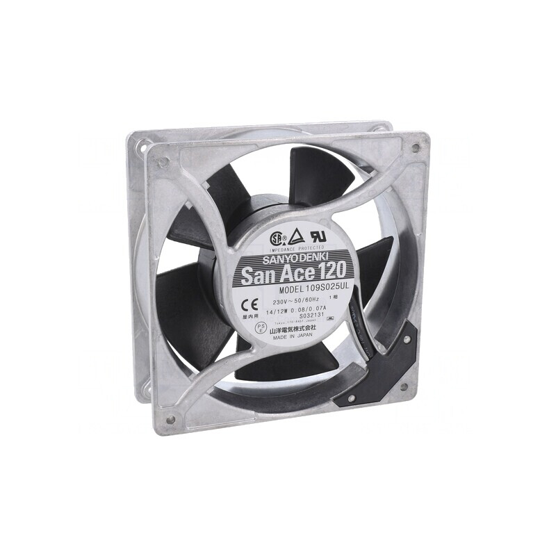 Ventilator AC Axial 120mm 141m3/h 40dBA cu Bilă | Electronic-mag.ro | Componente Electronice