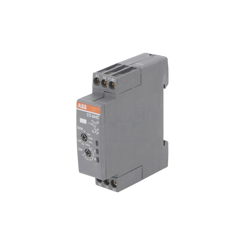 Timer Electronic SPDT pentru Șină DIN 24-240V AC/DC | Electronic-mag.ro | Componente Electronice