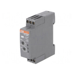 Timer Electronic SPDT pentru Șină DIN 24-240V AC/DC | Electronic-mag.ro | Componente Electronice