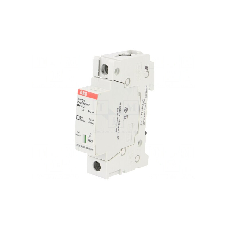 Limitator de Supratensiuni Tip 2 40kA 1P IP20 | Electronic-mag.ro | Componente Electronice