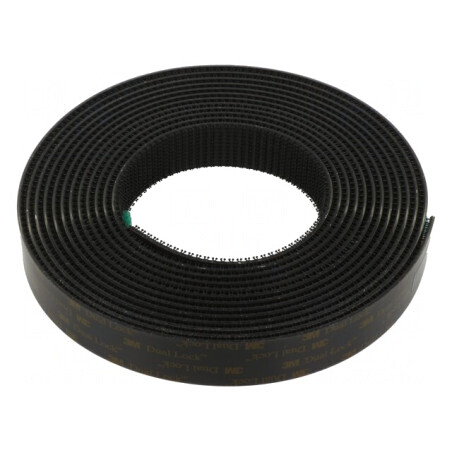 Bandă arici acril neagră 25mm x 5m | Electronic-mag.ro | Componente Electronice