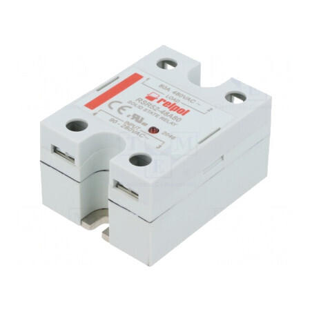 Releu Semiconductor 1-Fazat 80A 48-530VAC | Electronic-mag.ro | Componente Electronice