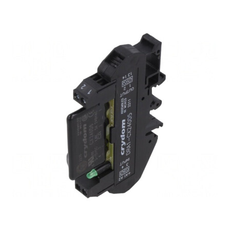 Releu semiconductor 1-fazat 5A 12-280VAC 3-15VDC | Electronic-mag.ro | Componente Electronice
