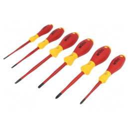 Kit Șurubelnițe Izolate 6 Bucăți 1kVAC | Electronic-mag.ro | Componente Electronice