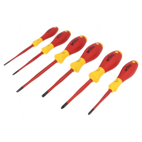 Kit Șurubelnițe Izolate 6 Bucăți 1kVAC | Electronic-mag.ro | Componente Electronice