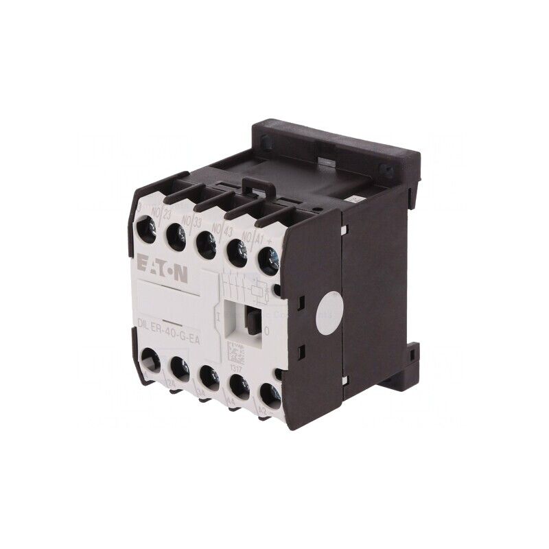 Contactor 4P NO 24VDC 6A DIN DILER-40-G-EA | Electronic-mag.ro | Componente Electronice